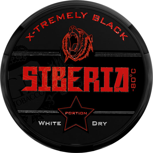 Siberia -80 Black White Dry 43mg